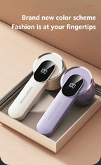 Lenovo Lint Remover Clothing Hairball Trimmer Clothes Sweater Fabric Shaver LED Display 6 Blade Portable Fabric Remove Machine