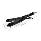 Hair Straightener Four-gear Temperature Adjustment Ceramic Tourmaline Ionic Flat Iron Hair Straightener For Women Widen Panel