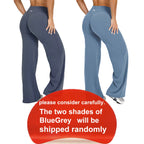 Flared Leggings Straight Leg Leggings Woman Wide-leg Pants Yoga Breathable Fitness Clothing Versatile Casual Pants