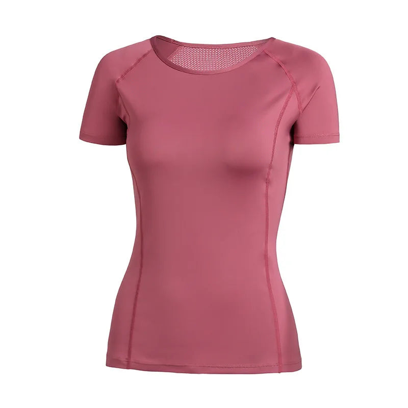 Women's Sports Wear For Fitness Running Jogging Seamless Long Sleeve Gym Woman Sport Shirt Yoga Top Female Workout Tops T-shirt Secondary image