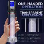 Automatic Penis Pump Suction Vacuum Male Masturbation Penis Extender Dick Erection Enhancement Trainer Adult Sex Toys