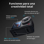 DJI Osmo Action 5 Pro Standard Combo Next-Gen 1/1.3 ″ Sensor Clear OLED Touchscreens 32X Super Slow Motion