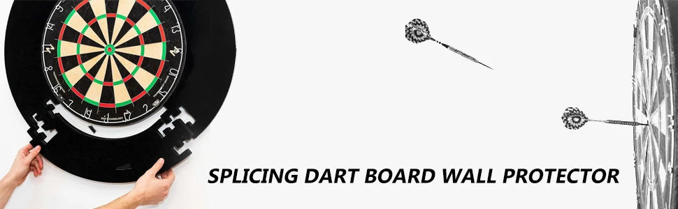 EVA Dartboard Surround Jigsaw Dart Board Protection Ring Lightweight Wall Dart Backboard Ring Removable Dartboard Surround Ring