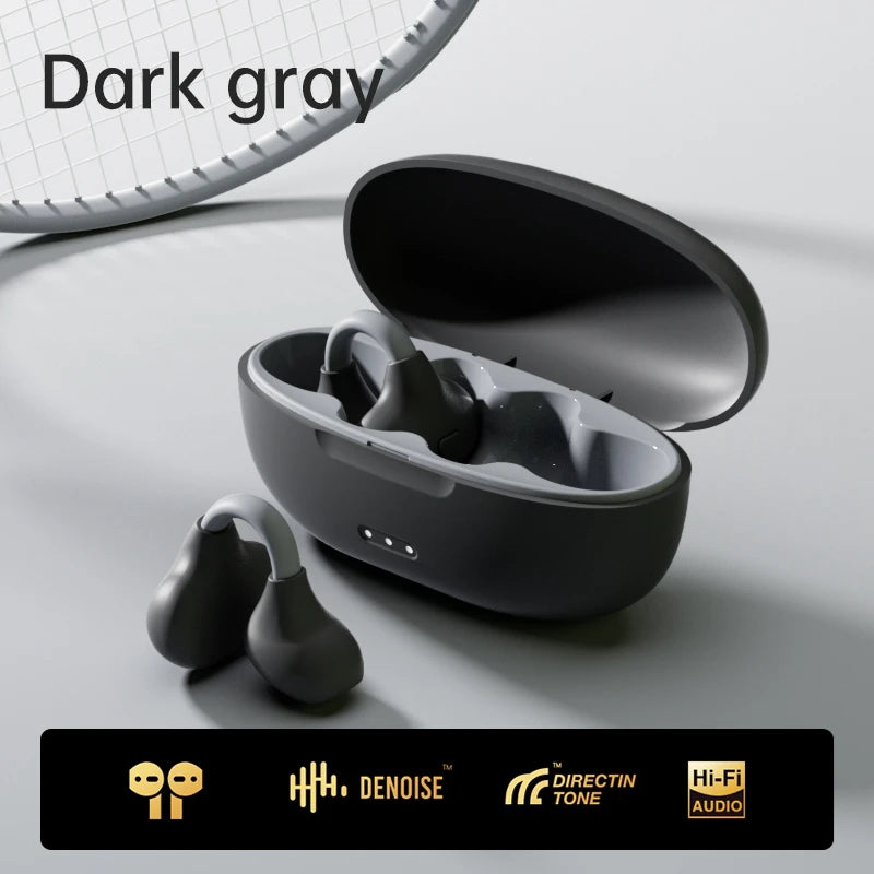 Lenovo Wireless Headsets Bluetooth 5.3 ENC Earbuds LED Power Display TWS Sport Noise Cancel Headphone with Mic For IPhone