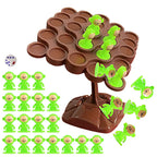 1pc Balancing Tree Toy Digital Monkey Balance Scale Educational Number Board Game Kids Learning Toys Montessori Math Toy