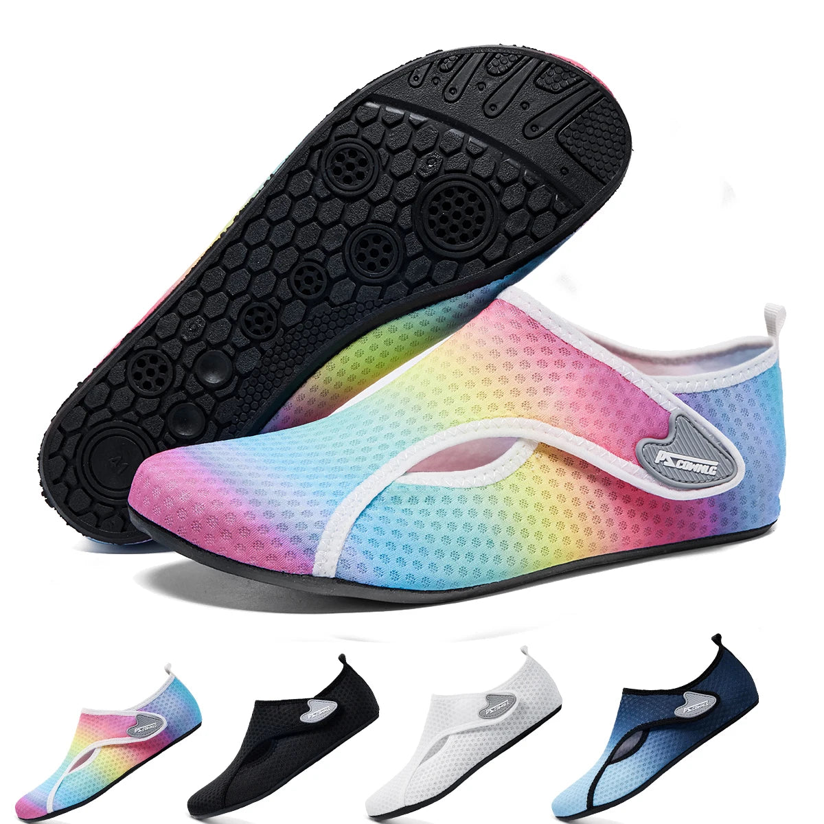 Women Beach Water Shoes Beach Sneaker Socks Man Barefoot Yoga Shoes Quick-Drying Surfing Swimming Shoes Barefoot Water Skin Sock Image principale du produit