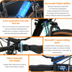 YANGOR 250W Electric Bike, 28" Ultra-Light Frame, Long Range, city & Road Bicycle, Suitable for Both Men and Women E-bike CE EU