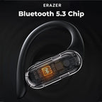 ERAZER XT60PRO Sports Wireless Headphones Bluetooth Earphones Earbuds Noise Reduction Headset with Mic Earhook