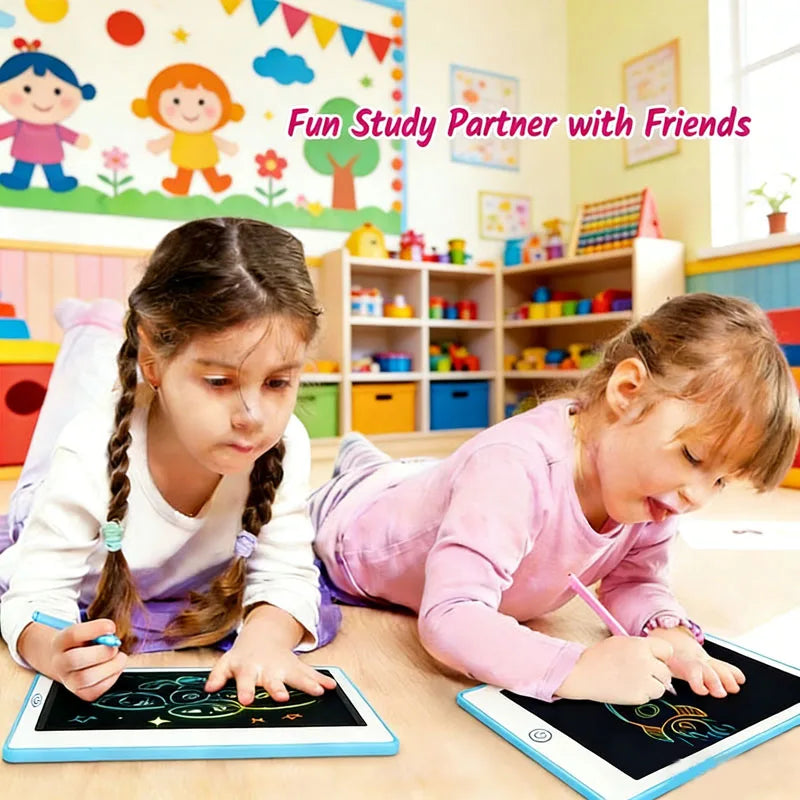 8.5/10/12inch LCD writing board drawing tablet Doodle Blackboard kids counting learning toys  birthday gift travel activity game