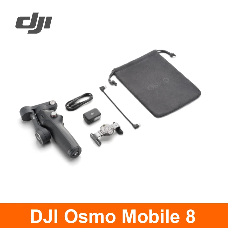 DJI Osmo Mobile 6/7/7P/8 Handheld Gimbal 3-Axis stabilisation activefollow 5.0 Built-In Extension Red Original Brand in stock