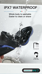 VGR Electric Shaver Professional Razor Waterproof Beard Trimmer Rotary 3D Floating Shaving Rechargeable Electric for Men V-306