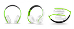 Men Gift Gold Wireless Headphones Bluetooth Earphone Stereo Headset Game with Build-in MIC with Universal for Android and iOS