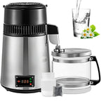 VEVOR 4L Water Distiller Filter Machine Distilled Distillation Purifier Moonshine Apparatus DIY Dispenser Kit for Home Appliance
