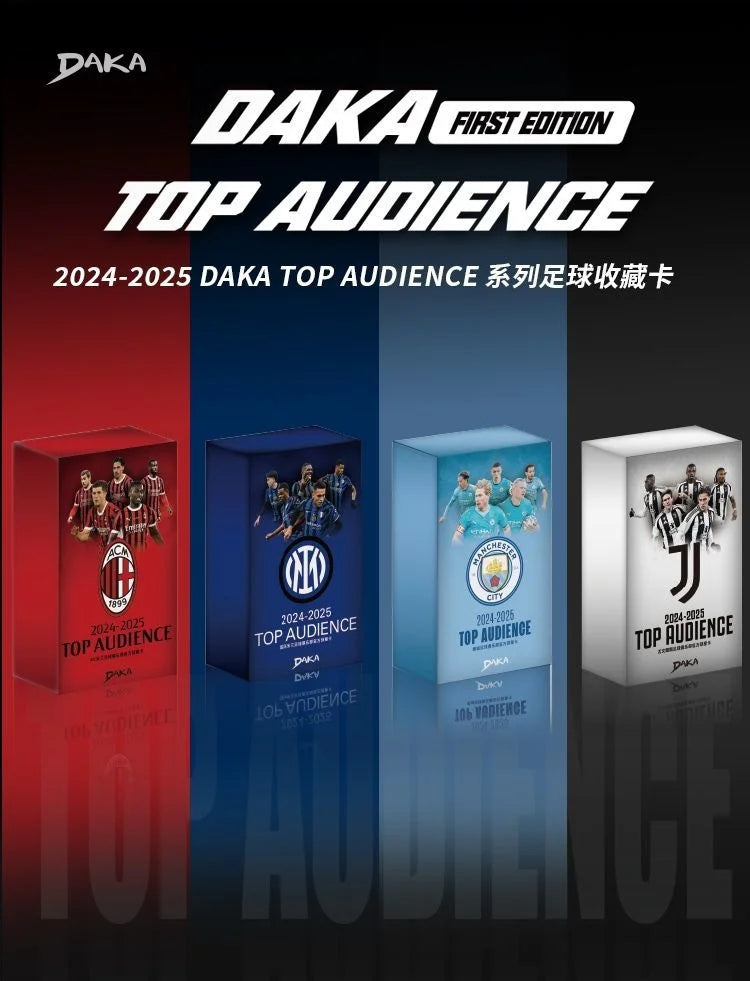 Genuine Original 2025 DAKA Real Madrid Star Cards Collection Box Limited Edition Numbered Signature Must-have for Fan Collecting