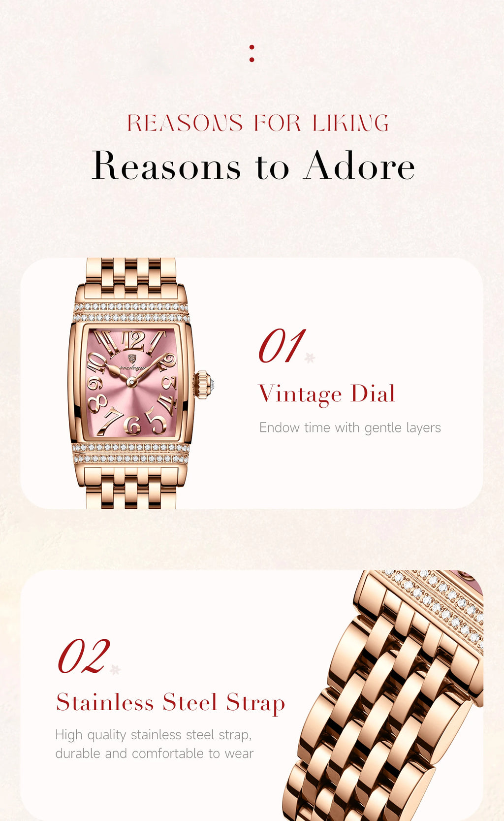 POEDAGAR Elegant Watch For Woman Stainless Steel Quartz Waterproof Ladies Watch High Quality Casual Women's Watches Female Reloj