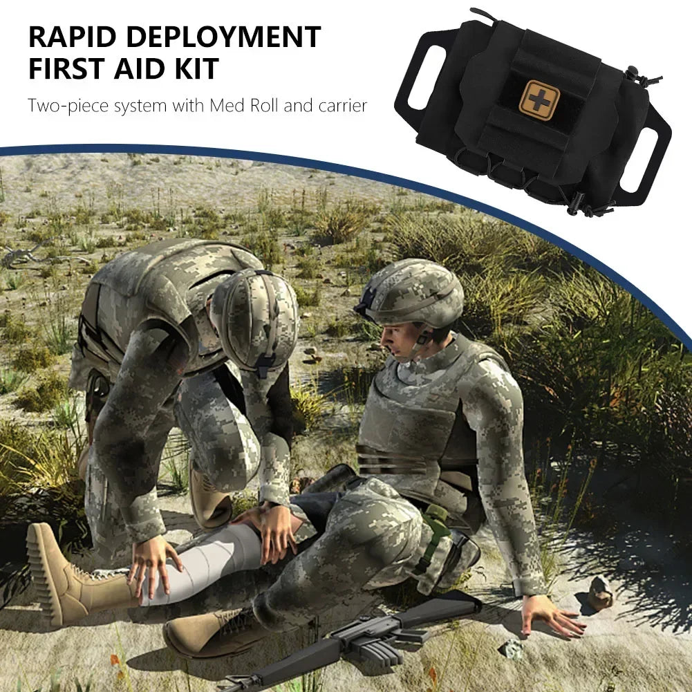 IFAK Kits Tactical First Aid Kit MOLLE Medical Pouch Rapid Deployment Emergency Survival Kit Outdoor First aid Survival Kit Secondary image