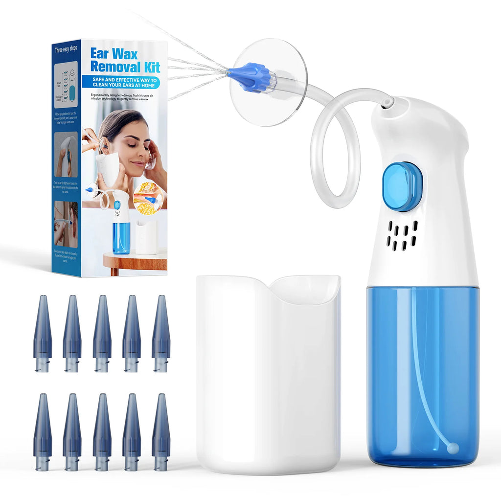 Portable Ear Wax Removal Tools Ear Irrigation Cleaner Home Ear Care Washing Cleaning Tool