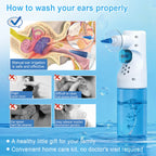 Portable Ear Wax Removal Tools Ear Irrigation Cleaner Home Ear Care Washing Cleaning Tool