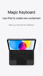 TouchPad Magic Keyboard for iPad Air 11 13 M4 2026 M3 M2 iPad 10 10th Air 4 5 6 iPad Pro 11 12.9 13'' M5 M4 Smart Cover Backlit