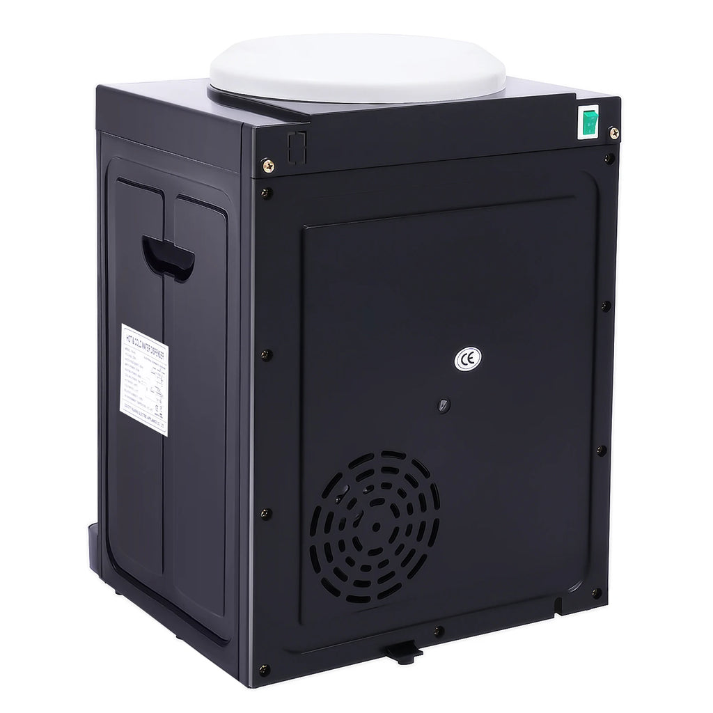 220v Hot Cold Water Dispenser Top Loading Water Cooler Dispenser Hold 3.5l/5l/10l /18.9l Countertop For Desks,coffee tables