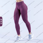 Women's High Waist Seamless Yoga Leggings Tummy Control Butt Lifting Workout Pants Soft Athletic Leggings for Gym Fitnes Running