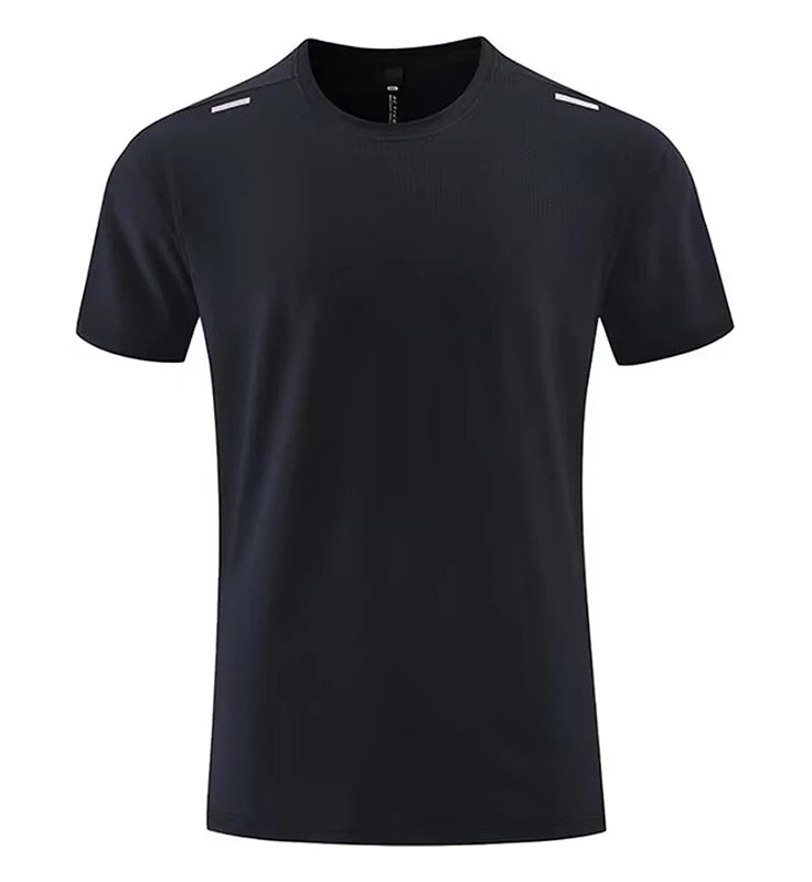 Custom LOGO Sports T-shirts For Men Jogging Shirt Fitness Training Gym Sportswear Casual Outdoor Running Short Sleeve T-shirt