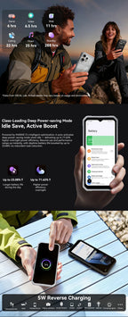 Blackview OSCAL MARINE 3 Rugged Smartphone 6.56" HD 90Hz Display Helio G81 13MP+16MP Camera 5000mAh Battery Android 16 Mobile