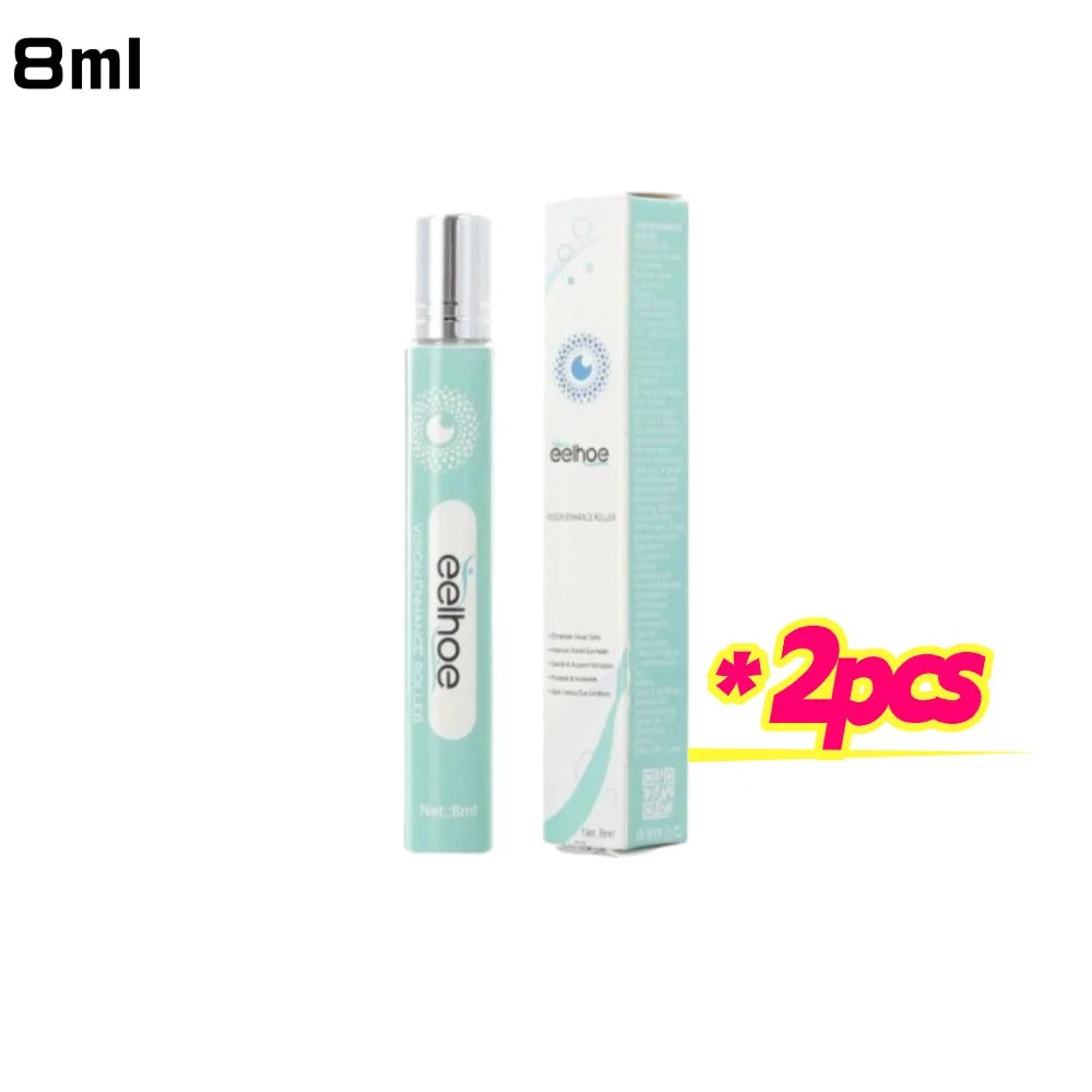NEW High-end 8ml Quickly Restore Vision Enhance Roller Promotes Clearer Eyesight Mild Relax Massage Fatigue Relief For Eye Care