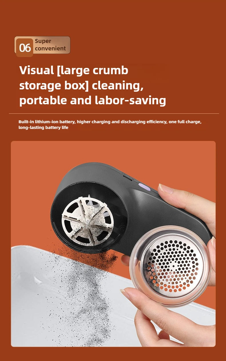 Lint Remover for Clothes Usb Electric Rechargeable Machine Portable Hair Ball Trimmer Sweater Shaver Reels Removal Device