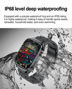 2026 New Nursing Grade Uric acid Blood lipids Smart Watch Men ECG+PPG Blood Pressure Heart Rate Bluetooth Call Health Smartwatch