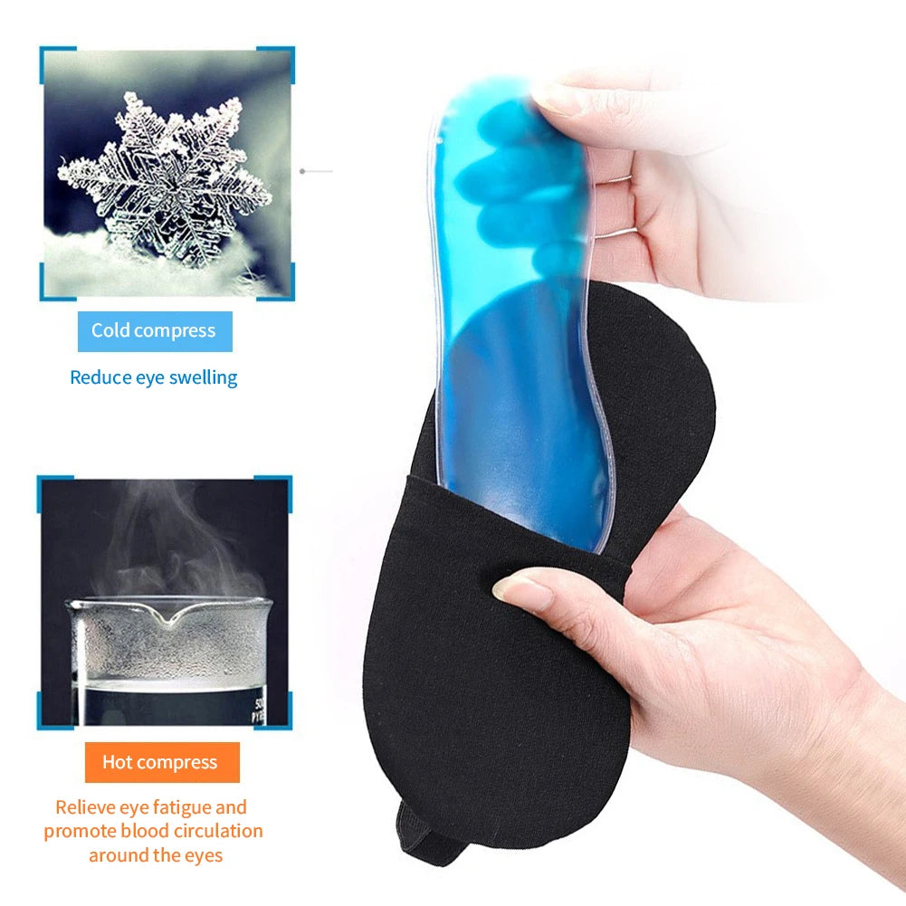 1Pc Eye Mask Dedicated Ice Pack Eye Shade Cooler Bag Sleeping Mask Cover Patch Cold Soothing Gel Health