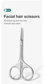 MR.GREEN Premium Manicure Set Professional-Grade Stainless Tools with Clean Lines & Travel-Ready Design Portable Case