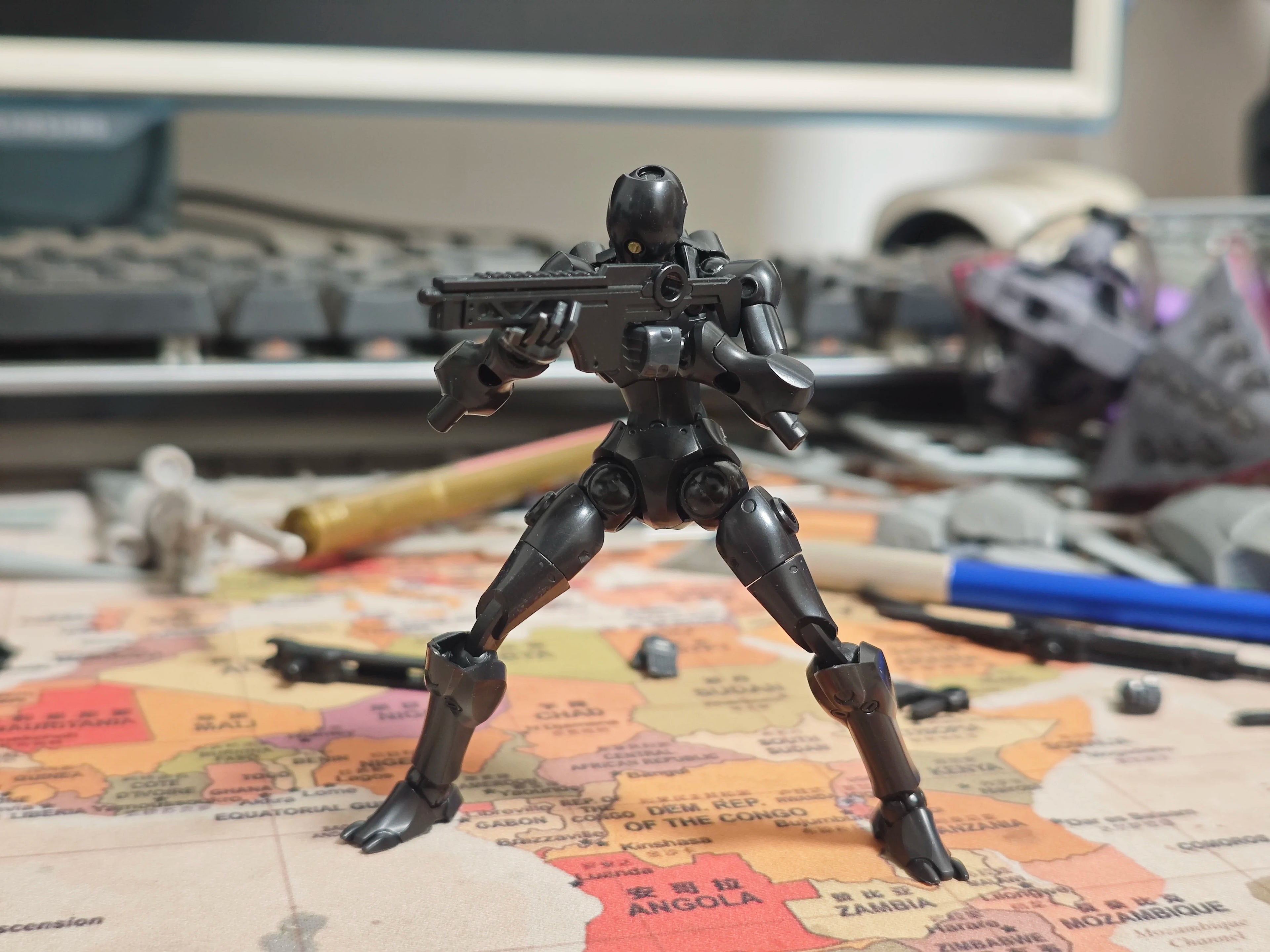 SHEIK MAINLAND 3MIN PROJECT A 3.75inch Super Movable Humanoid Body Strong Attack Alien Figure Assembly Model Toy Collection Gift