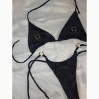 Micro Bikinis 2025 Sexy Women Swimsuit Swimwear Female Bikini Set Push Up Biquini Bathing Suit Black Swimming Suits Beachwear