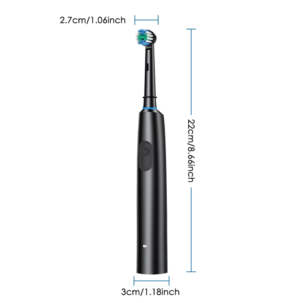 Electric Toothbrush Cordless USB Rechargeable Waterproof Intelligent Toothbrush Effective Oral Care Adults Automatic Tooth Brush