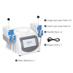 Aristorm 14080mw 635nm-650nm 14 Pads S Shape Machine Body Shape Facial Lifting home appliance body shaping massage equipment