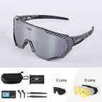 X-TIGER Cycling Glasses Polarized Glasses Bike Eyewear Sports Men's Photochromic Sunglasses MTB Road Bicycle Goggles 3/5 Lens