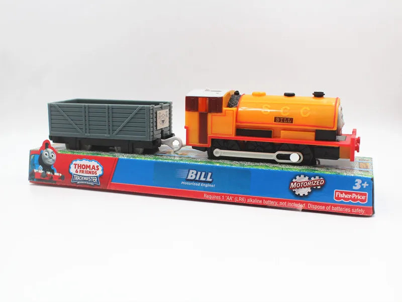 Original Thomas and Friends Electric Train Motorized Engine Railway Train Gordon Donald Douglas Freddie Kid Toy for Boy Children