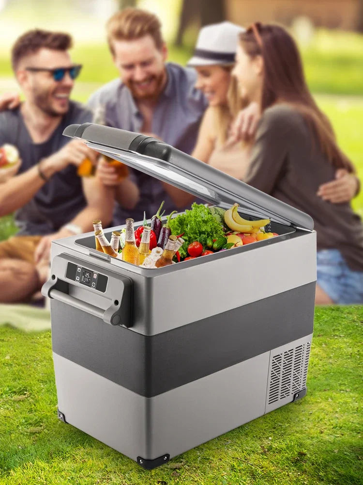 VEVOR 15L-55L portable small refrigerator car refrigerator car truck mini cooler, suitable for driving, traveling, and home use