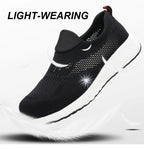 Summer Mesh Light Work Sneakers Steel Toe Protective Work Safety Shoes Men Women Breathable Construction Shoes Work Boots Men