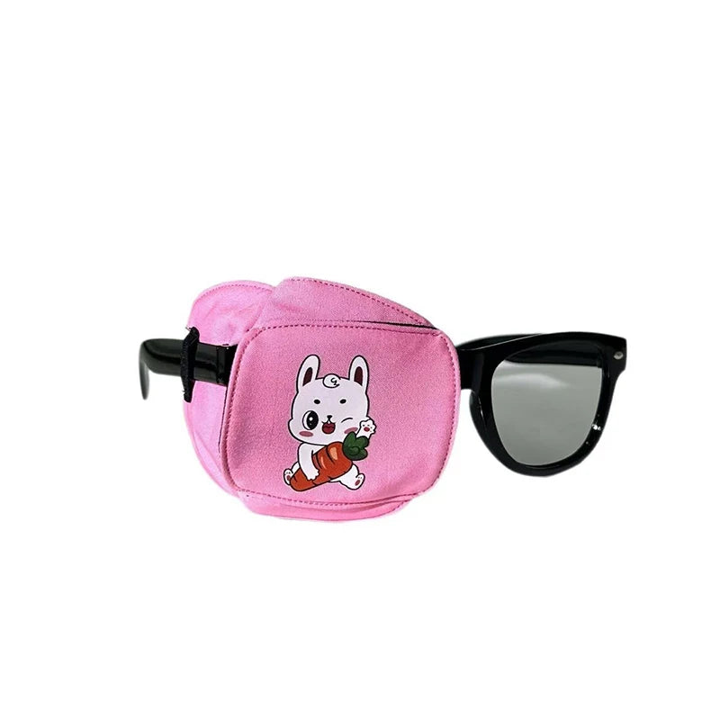1Pcs Cute Kids Strabismus Treatment Vision Care Children Kids Child Occlusion Medical Lazy Eye Patch Eyeshade
