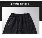 Gym Shorts Men Summer Quick Dry Training Shorts Fitness Drawstring Lightweight Short Sweatpants Man Workout Bottoms Running Wear