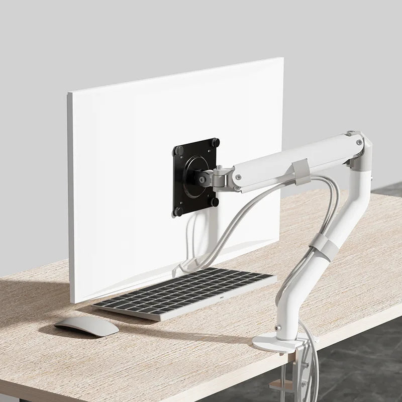Adjustable display robotic arm for 17 to 32 inches heat dissipation desktop computer monitor stand Image principale du produit