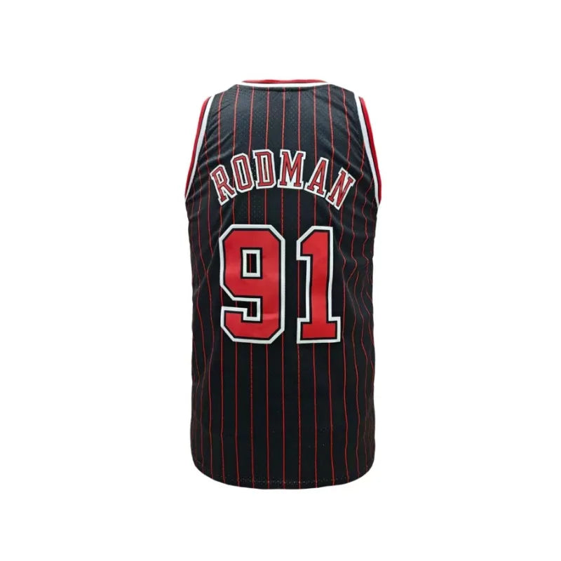 Mens Stripes Basketball Sports Jersey, Breathable Sleeveless Pattern Embroidery Sweatshirt Training Competition Sports Uniforms