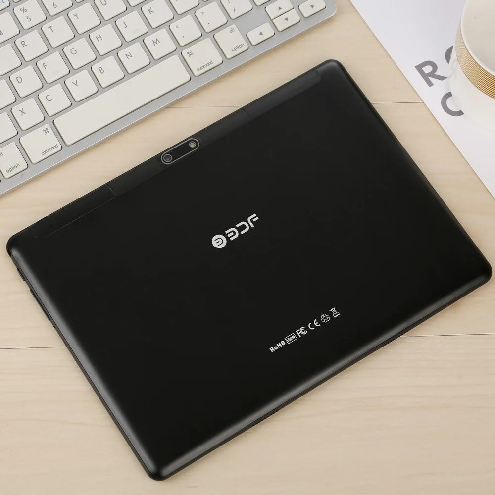 BDF Hot Sales New 10.1 Inch Tablets Octa Core 4GB RAM 64GB ROM Dual SIM Cards 3G Phone Call WiFi Bluetooth Google Play Tablet Pc