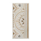 Gold Lace Tattoo Sticker Hanna Tattoo Tattoo Waterproof Temporary Tattoo Stickers Cool English Alphabet Fake Tattoos
