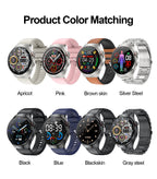 2025 New Nursing Grade Smart Watch Blood oxygen Blood Lipid Uric Acid ECG+PPG Body Temperature Bluetooth Call Health Smartwatch