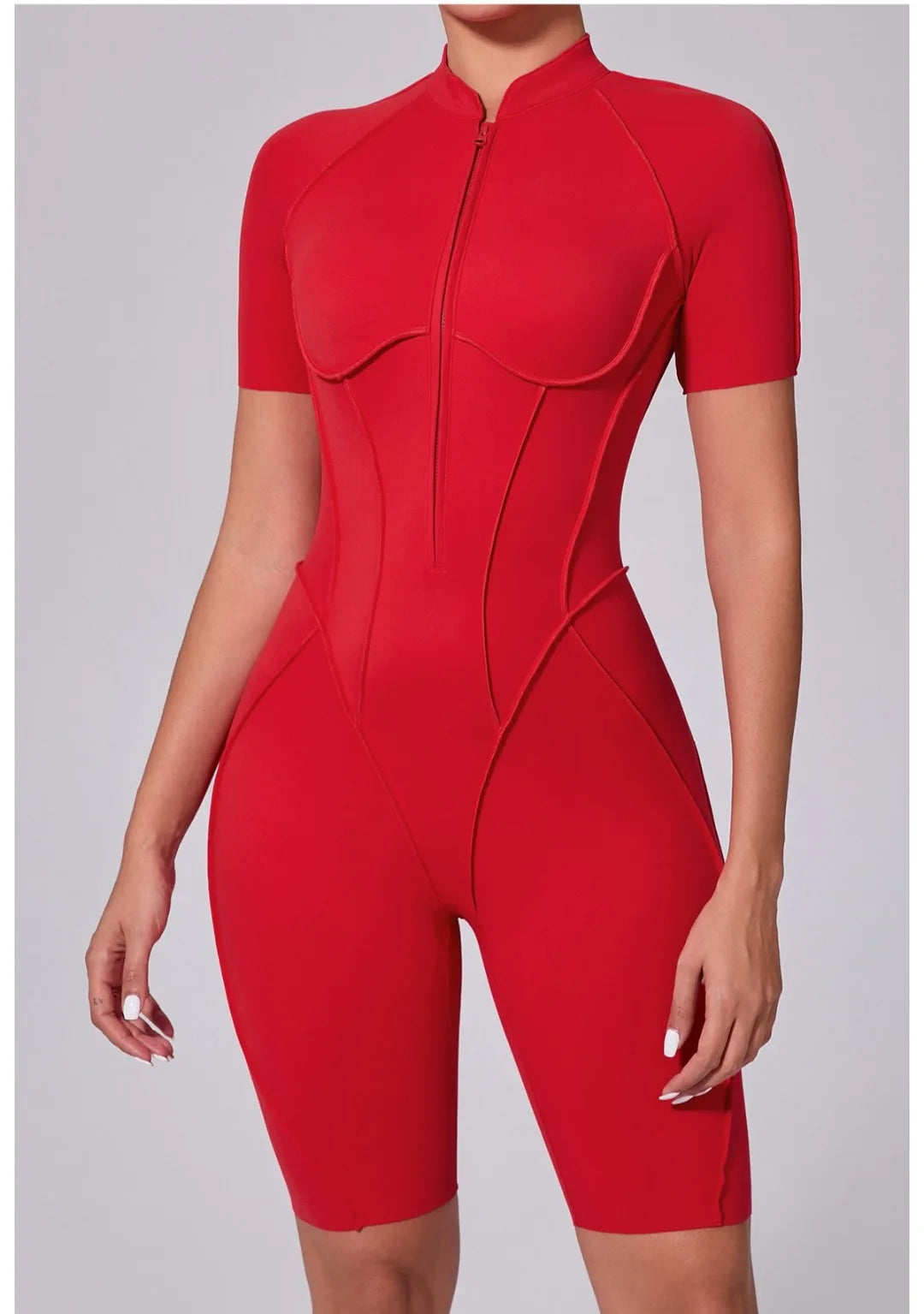 Women's Yoga Jumpsuit Hip Lift Sports Fitness Removable Padding Backless Zipper Leggings One-Piece Running Workout Gym Jumpsuit