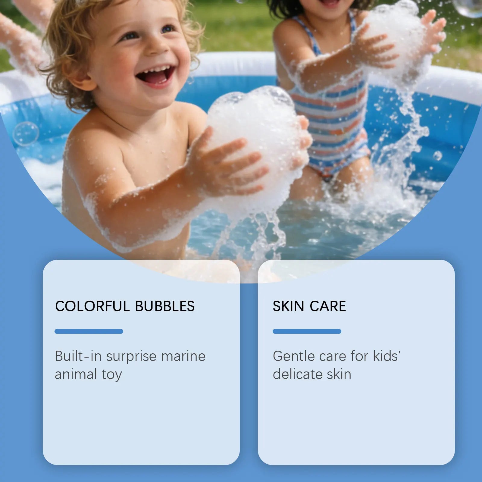 16pcs Bath Bombs Set For Kids Handmade Natural Mega Bubbles Surprise Funny Skin Friendly Bubble Bathing Kit Ocean Toys Gift