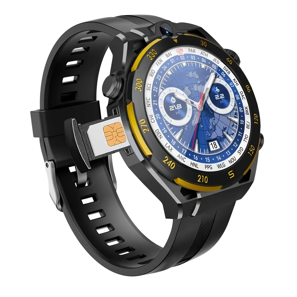 2026 New Smartwatch, Wireless Call, AI Voice, 40+ Sports Modes, Outdoor Fitness, Long Battery, Music & Message Alert, Unisex Gif